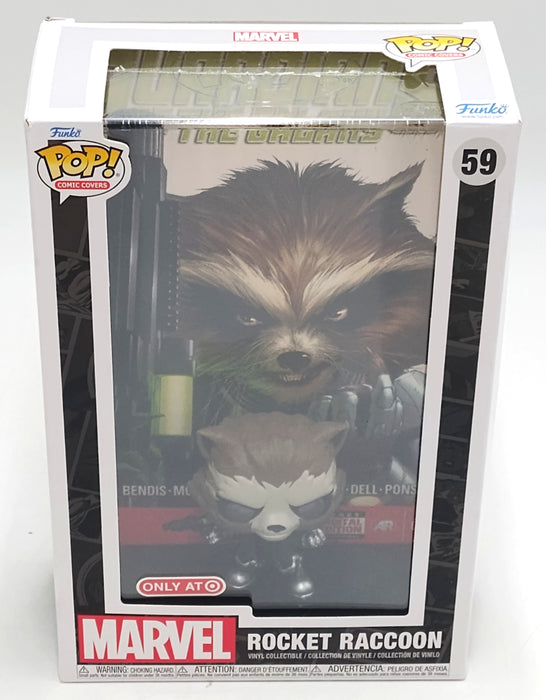 Funko POP! Comic Cover: Guardians of the Galaxy Rocket Raccoon Figure