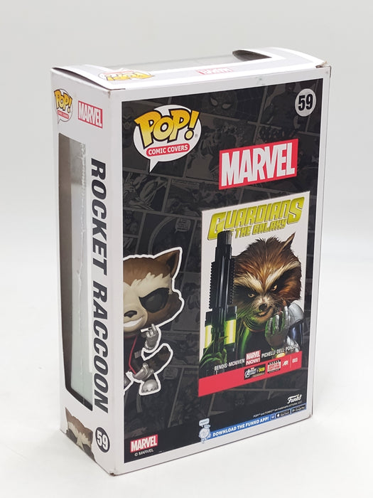 Funko POP! Comic Cover: Guardians of the Galaxy Rocket Raccoon Figure