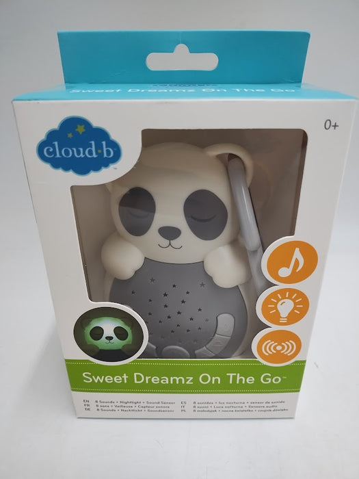 Cloud B Sweet Dreams On the Go Panda Sound Machine Nightlight Toy SEE DETAILS