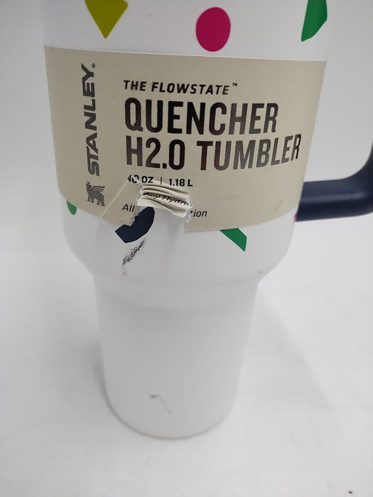 Stanley 40oz Stainless Steel H2.0 Quencher Tumbler - Abstract Geos SEE DETAILS
