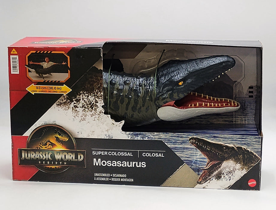 Jurassic World Rebirth Super Colossal Mosasaurus Action Figure SEE DETAILS (LOCAL PICKUP ONLY)