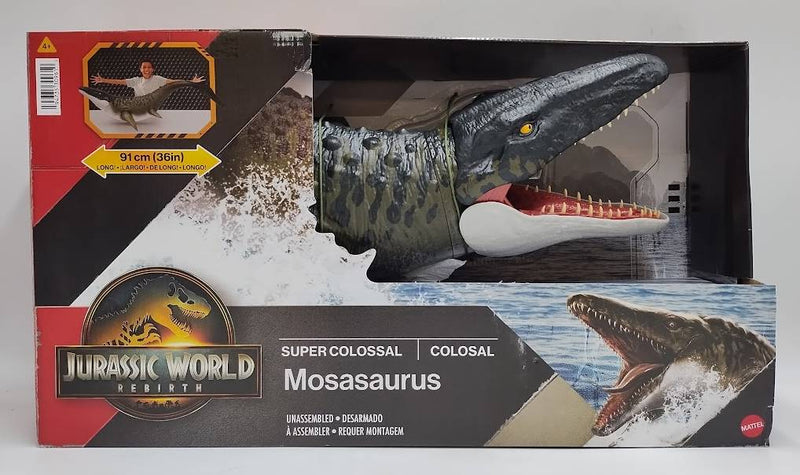 Jurassic World Rebirth Super Colossal Mosasaurus Action Figure SEE DETAILS (LOCAL PICKUP ONLY)