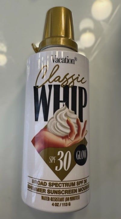 Vacation Classic Whip Glow SPF 30 - 4 fl oz EXP 03/2028
