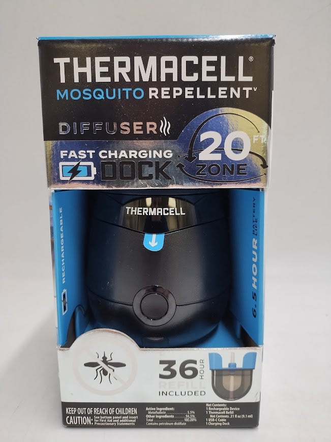 ThermaCELL Rechargeable Mosquito Area Insect Repeller with Dock