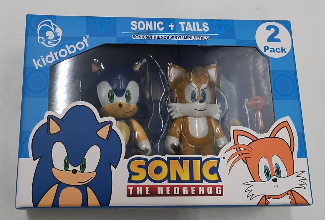 Sonic the Hedgehog Sonic and Tails 3" Mini Figures 2pk