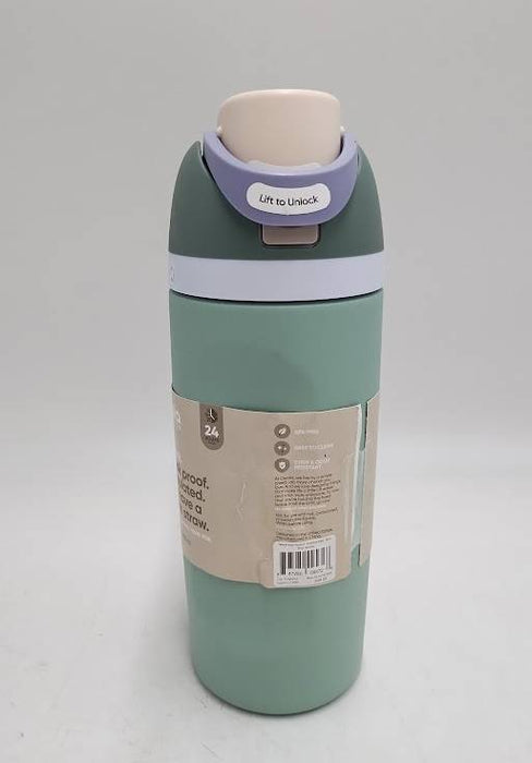 Owala 16oz Kids' Stainless Steel Water Bottle - Misty Meadow READ DESCRIPTION