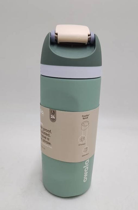 Owala 16oz Kids' Stainless Steel Water Bottle - Misty Meadow READ DESCRIPTION