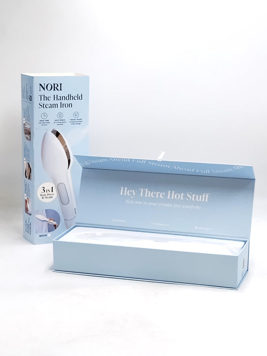 Nori Press Handheld Steam Iron - White *SEE DETAILS*