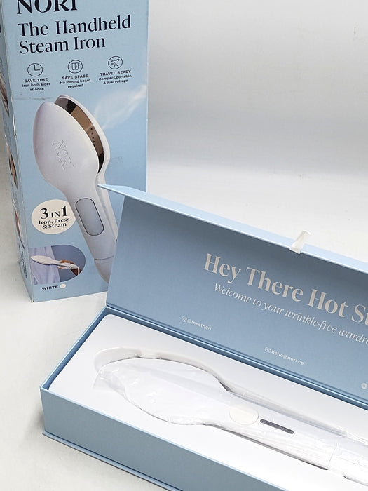 Nori Press Handheld Steam Iron - White *SEE DETAILS*