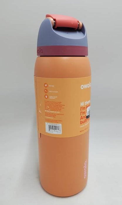 Owala 40oz FreeSip Stainless Steel Water Bottle - Tangy Tango READ DESCRIPTION