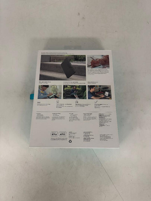 Logitech Rugged Folio for iPad 10th Genand A16 - Oxford Gray