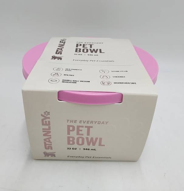 Stanley 32oz Stainless Steel Multi-Use Dog and Cat Bowl Rose Bouquet