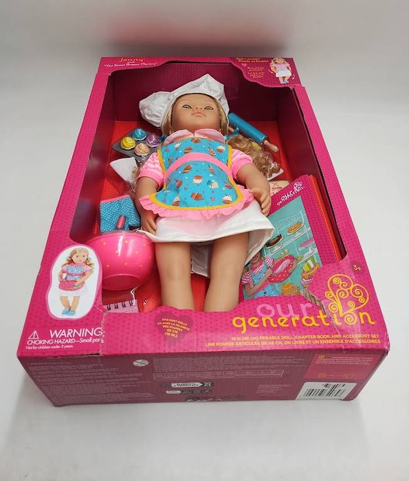 Our Generation Deluxe Doll with Book - Jenny SEE DETAILS