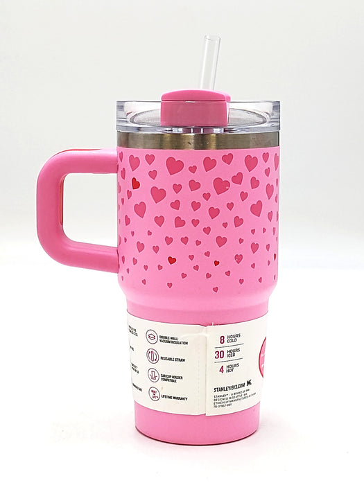 Stanley 20 oz Sweet Hearts H2.0 Tumbler (w/ Handle) *SEE DETAILS*
