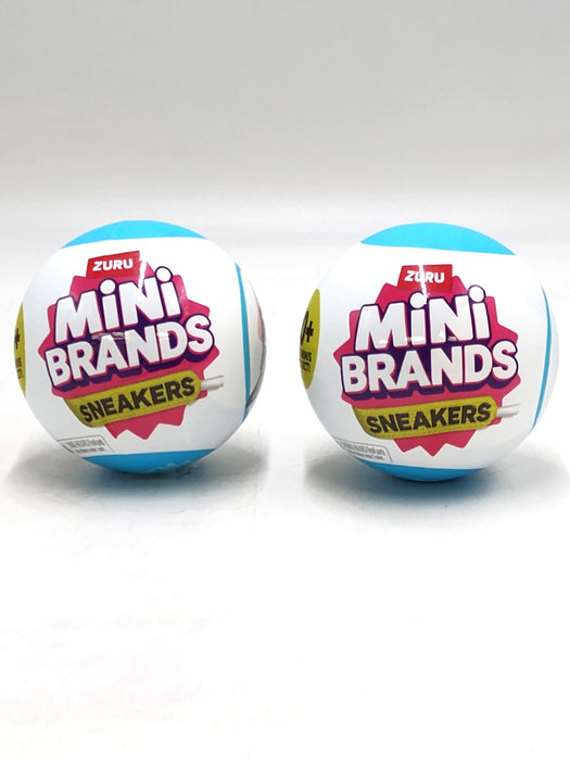 LOT of 2! 5 Surprise Sneaker by Zuru - Mini Brands Series 1
