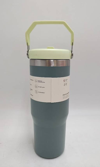 Stanley 30 oz Stainless Steel IceFlow Flip Straw Tumbler Shale