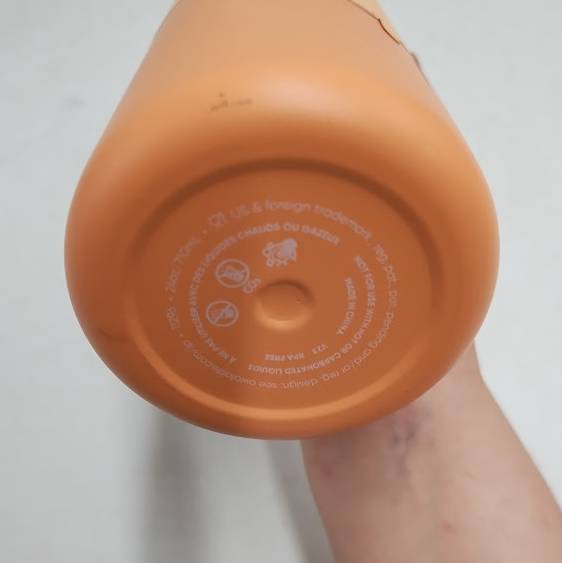 Owala FreeSip 24oz Stainless Steel Water Bottle - Tangy Tango READ DESCRIPTION