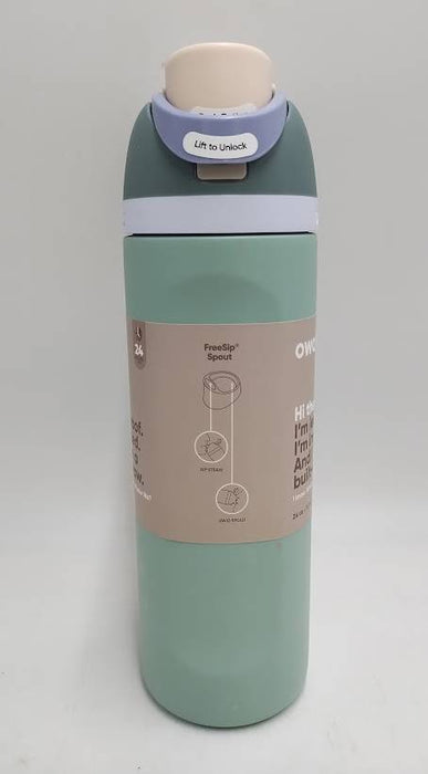 Owala 24oz FreeSip Water Bottle - Misty Meadow READ DESCRIPTION!!!
