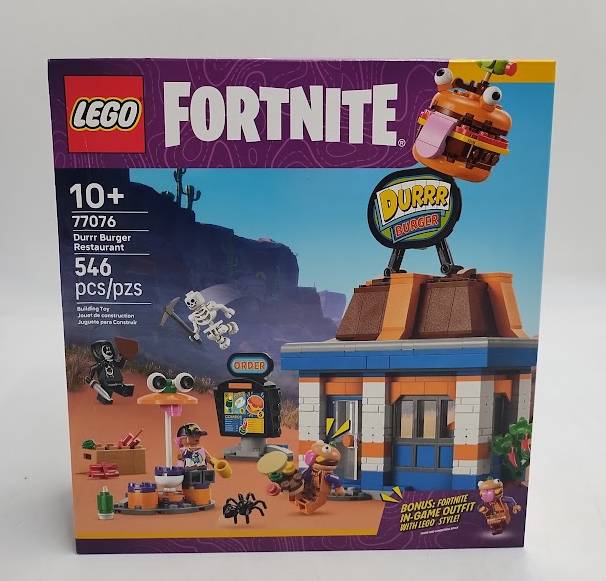 LEGO Fortnite Durrr Burger Restaurant Kids Toy 77076 SEE DETAILS