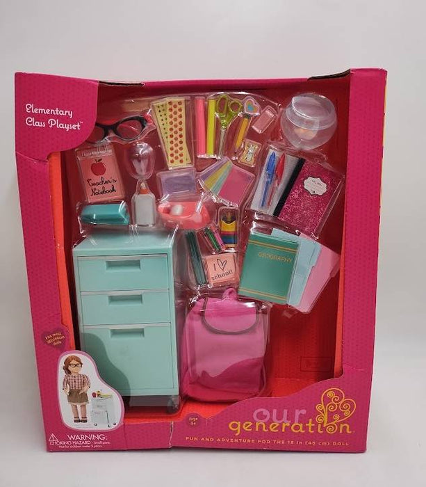 Our Generation Elementary Class Playset for 18" Doll SEE DETAILS