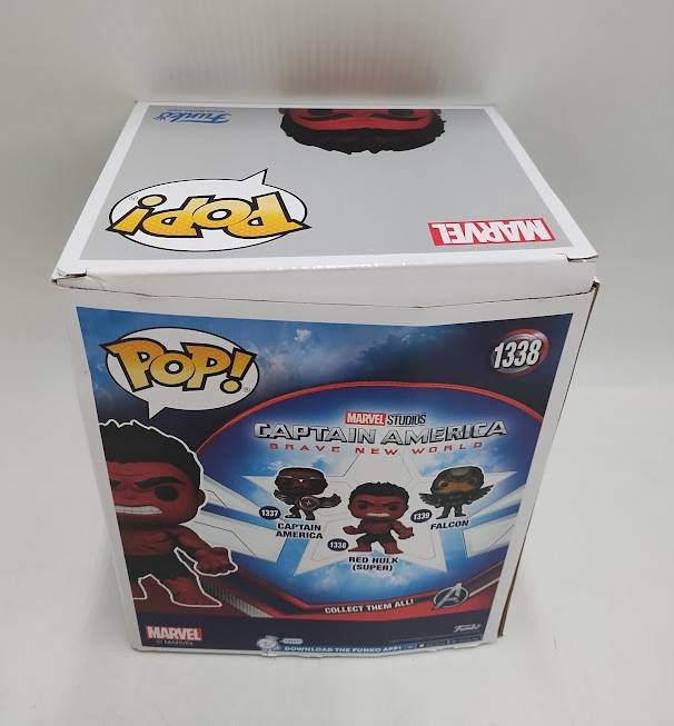 Funko Pop! Vinyl Super 6 in: Marvel - Red Hulk #1338 SEE DETAILS