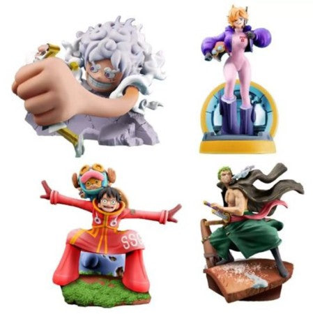 One Piece Megahouse Petitrama LOGBOX Egg Head Special - ONE RANDOM FIGURE