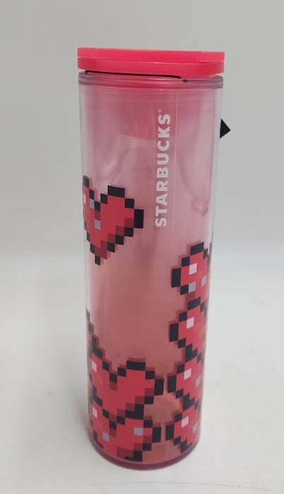 Starbucks 2025 Valentine’S Day Pink Tumbler With Lid, 16 Oz SEE DETAILS
