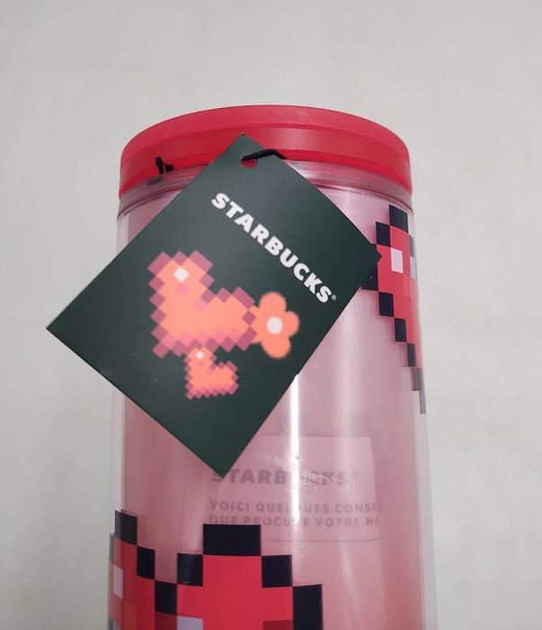 Starbucks 2025 Valentine’S Day Pink Tumbler With Lid, 16 Oz SEE DETAILS