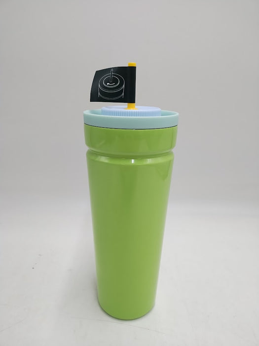 Starbucks 2025 Lime Green With Blue Twist-To-Seal Leakproof Straw Lid Cup 24 oz