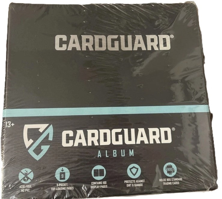 Cardguard Premium 3-Ring 3" Card Binder Includes 100 9-Pocket Pages