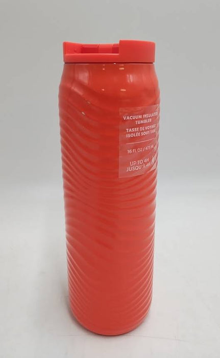 New Starbucks Orange Wave Tumbler (16 oz)