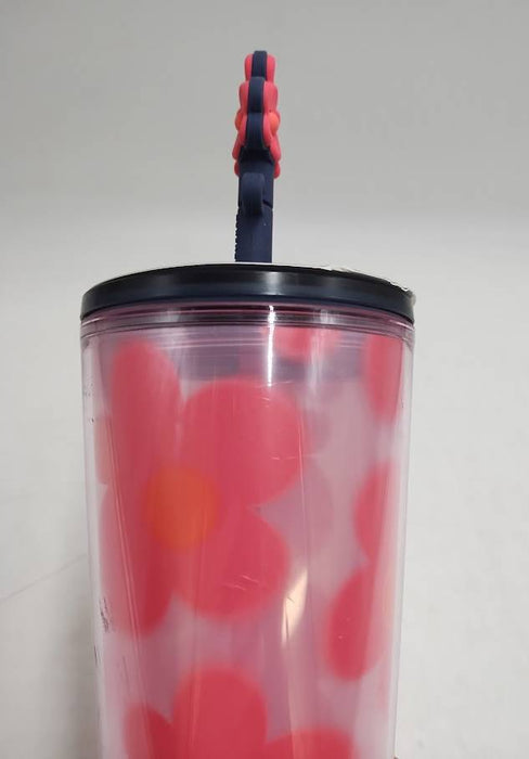Starbucks Valentine's Day Plastic Cold Cup with Topper - 24 fl oz SEE DETAILS