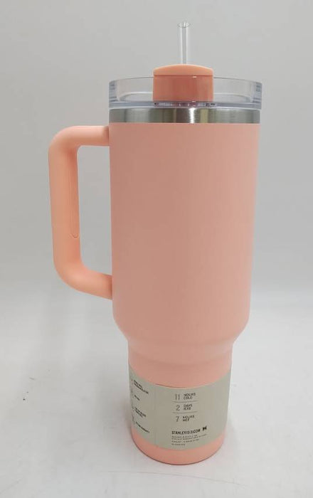 Stanley 40 oz Stainless Steel H2.0 Flowstate Quencher Tumbler Creamsicle