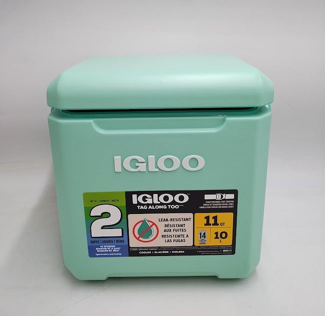 Igloo Tag Along Too 11qt Hard Sided Cooler - Seafoam