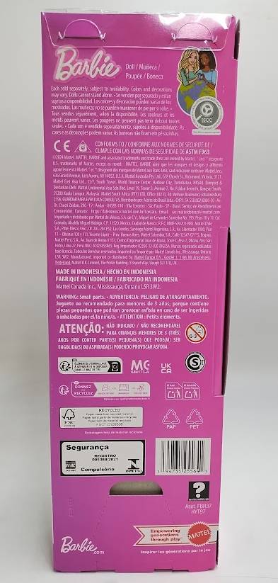 Barbie Fashionistas Doll with Type 1 Diabetes 2025 Doll #242 Polka Dot