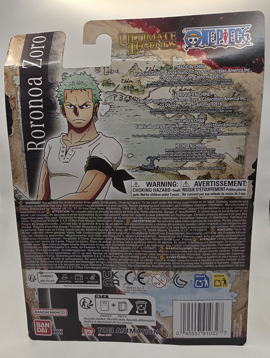 One Piece Roronoa Zoro Action Figure *SEE DETAILS*