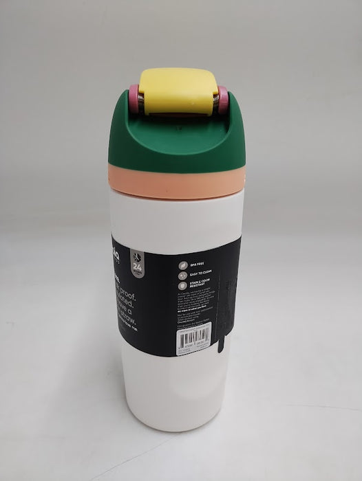 Owala 16oz Kids' Free Sip Stainless Steel Water Bottle-Sleek-READ DESCRIPTION!!!