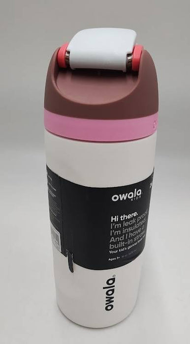 Owala 16oz Kids' Free Sip Stainless Steel Water Bottle-Sleek-READ DESCRIPTION!!!