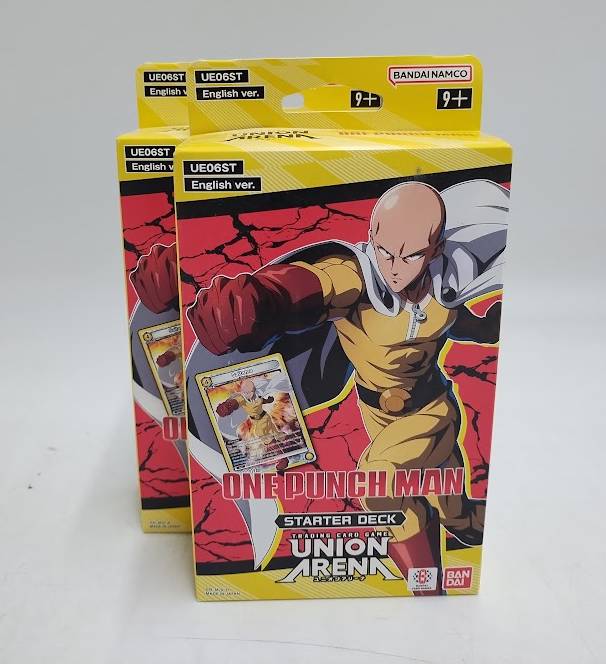 2 PACK!! Union Arena Trading Card Game: One Punch Starter Deck