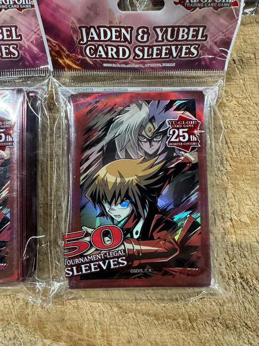 LOT OF 5 Yu-Gi-Oh! 2024 Teenage Jaden Yubel Sleeve LOT OF 5 250 SLEEVES TOTAL