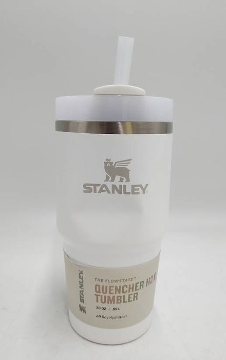 Stanley 20 oz Stainless Steel H2.0 FlowState Quencher Tumbler Frost SEE DETAILS