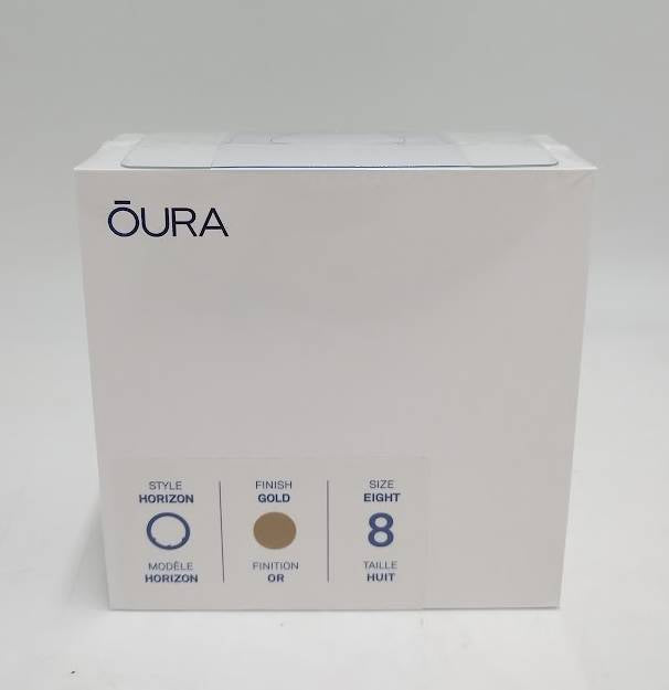 Oura Ring Gen3 Horizon Gold - Size: 8