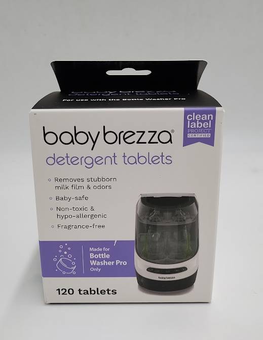 Baby Brezza Bottle Washer Detergent Advanced Formula Tablets - 120ct