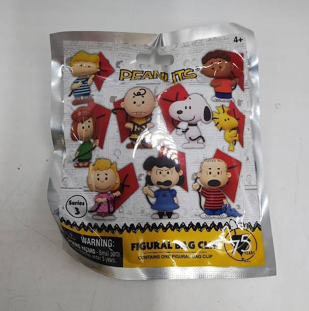 Excell Peanuts S3 Bag Clip Mini Figure