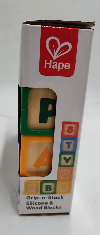 Hape My First Wooden Blocks Stacking Toy