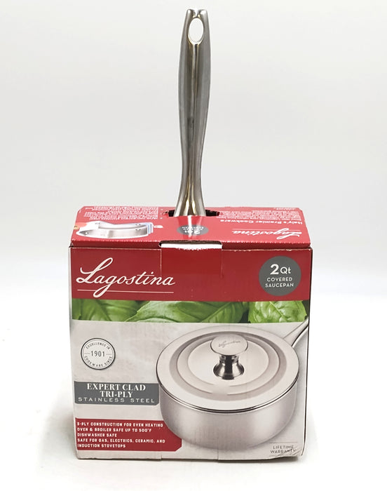 Lagostina Expert Clad 2qt Saucepan with Lid