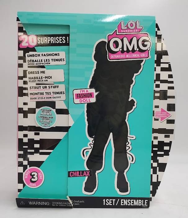 L.O.L. Surprise! OMG Series 3 Chillax Fashion Doll with 20 Surprises SEE DETAILS