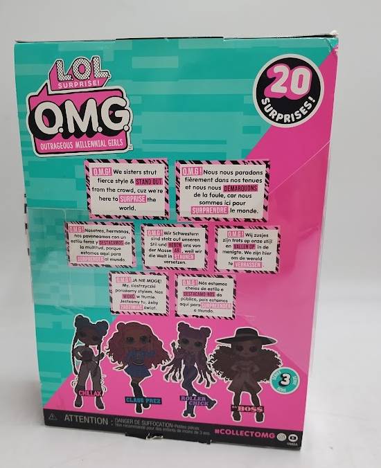 L.O.L. Surprise! OMG Series 3 Chillax Fashion Doll with 20 Surprises SEE DETAILS