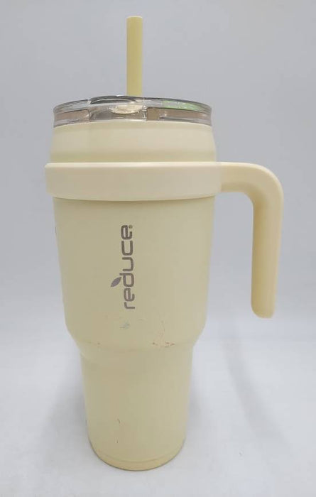 Reduce 40oz Cold1 Stainless Steel Tumbler Mug Light Yellow READ DESCRIPTION