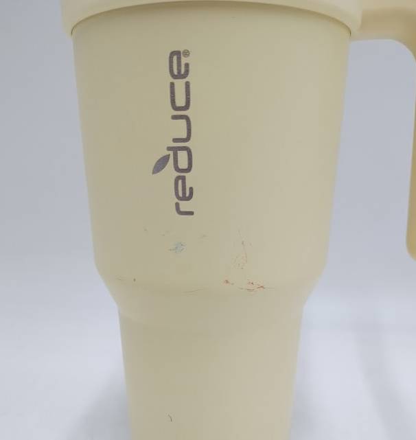 Reduce 40oz Cold1 Stainless Steel Tumbler Mug Light Yellow READ DESCRIPTION